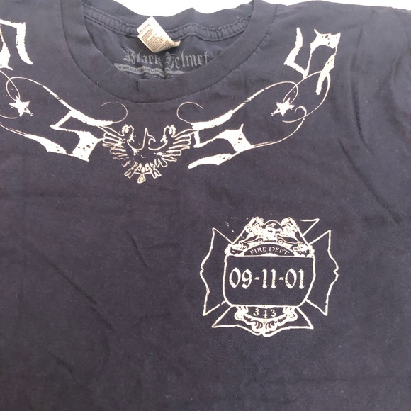 black helmet apparel Shirts Black Helmet Apparel Men